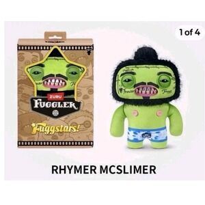 Fuggler Fuggstars 9" RHYMER MCSLIMER POST MALONE Plush Toy Zuru Funny Ugly